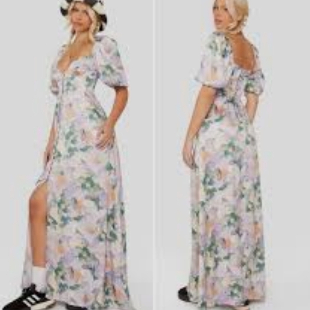 For Love And Lemons Megan Maxi Dress M NWT